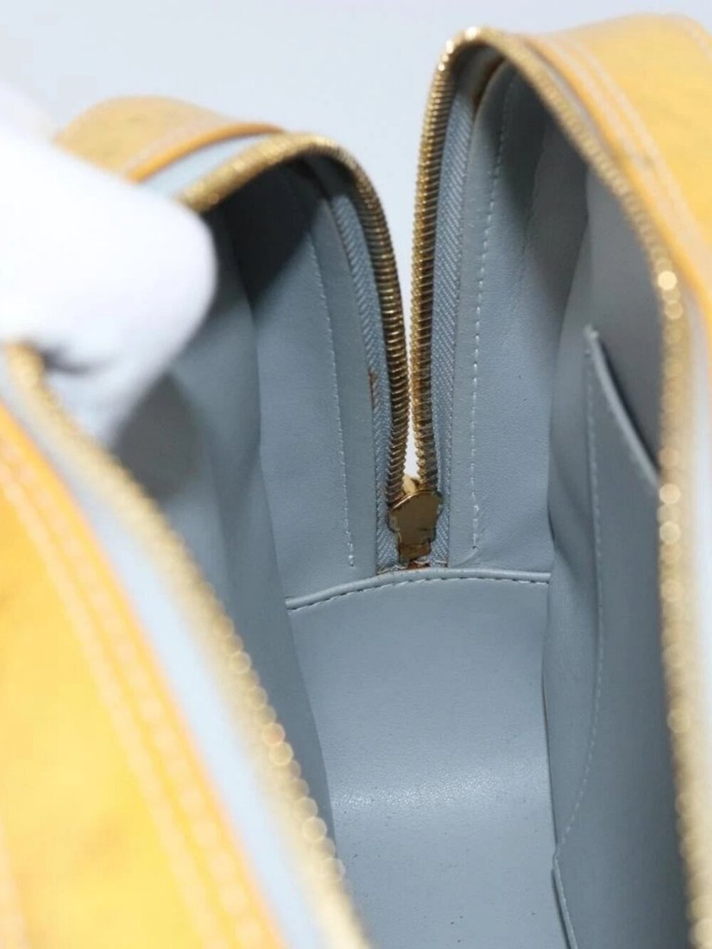 LOUIS VUITTON Monogram Vernis Marley Backpack Gris M91038 LV Auth ki6483 - Picture 13 of 16